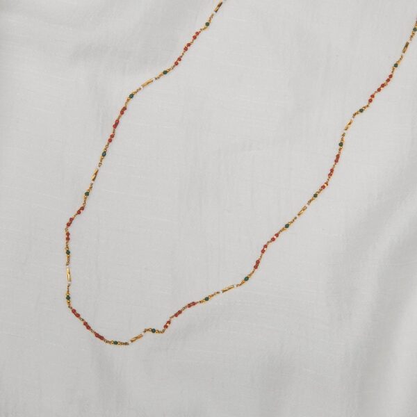 Beautiful Enamel Multicolour beads Rhythm Chain