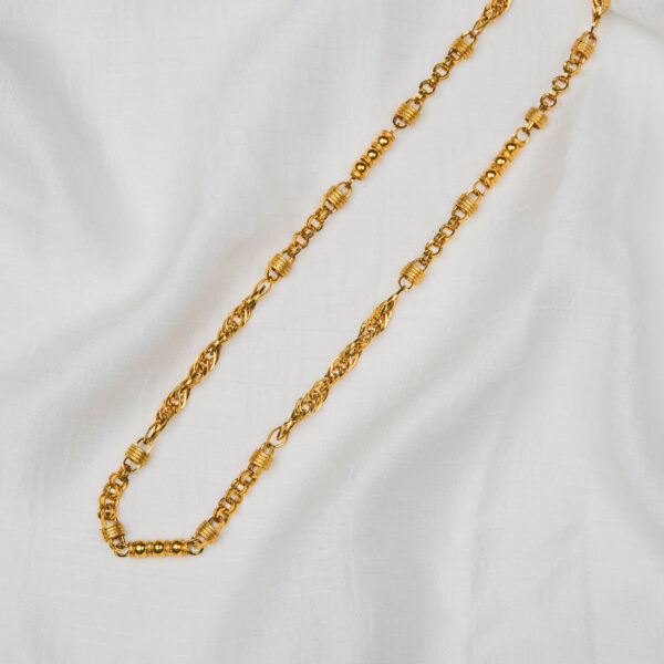 Rugged Men's Gold Chain